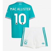 Liverpool Alexis Mac Allister #10 Koszulka Trzecia dzieci 2025-26 Krótki Rękaw (+ krótkie spodenki)